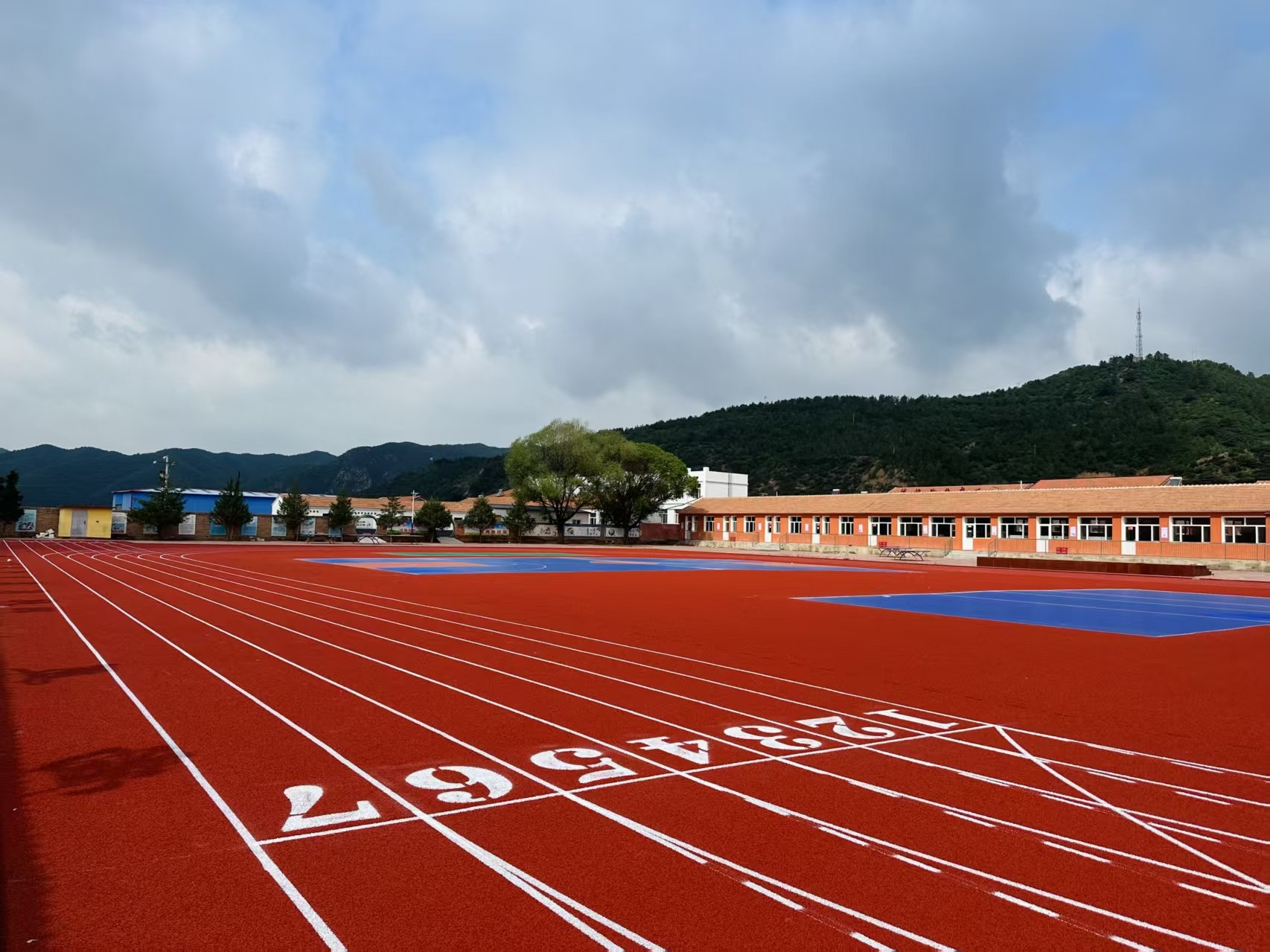 百色市自结纹塑胶跑道全塑型塑胶跑道 - 排名